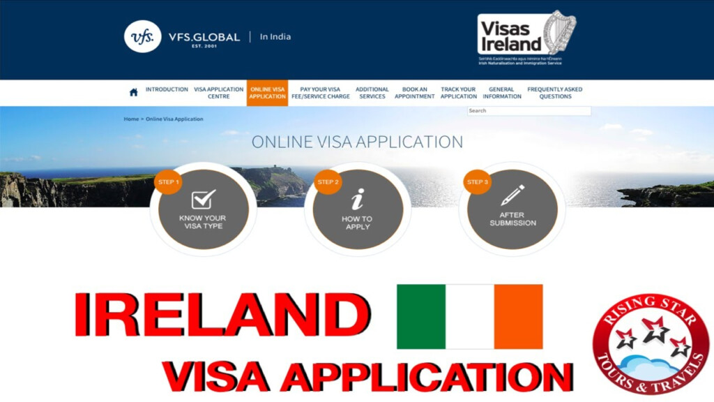 How To Fill Ireland Visa Application Form Online L Step By Step Guide 