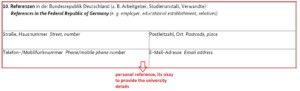 How To Fill The German National Visa Application Form Plan For Germany