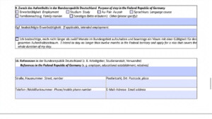HOW TO FILL YOUR GERMANY STUDENT VISA APPLICATION FORM YouTube