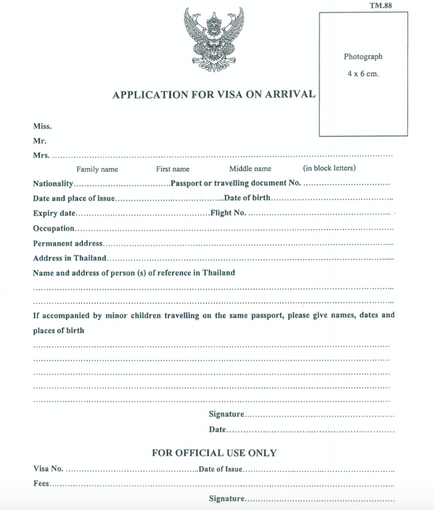 How To Get A 30 Day Thailand Visa On Arrival As An Indian In 15 Minutes