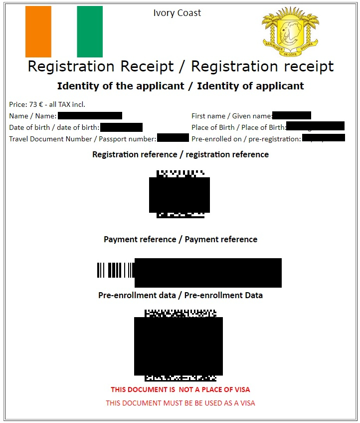 How To Get An E Visa For The Ivory Coast Cote D Ivoire Online Bren 