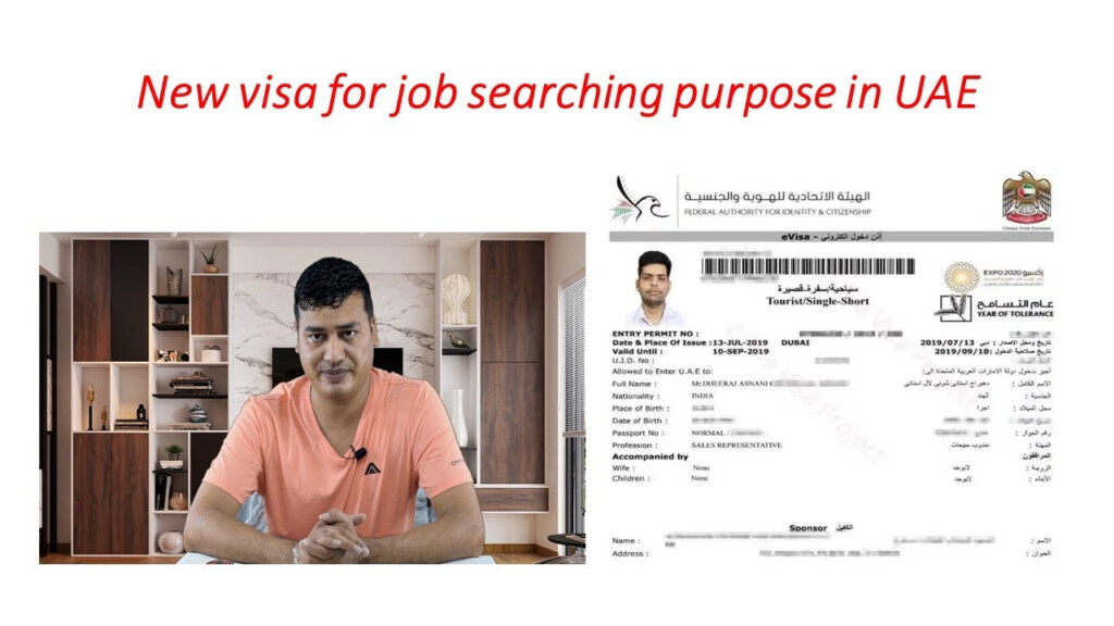 How To Get Dubai Job Search Visa New Visa For Job Seekers YouTube