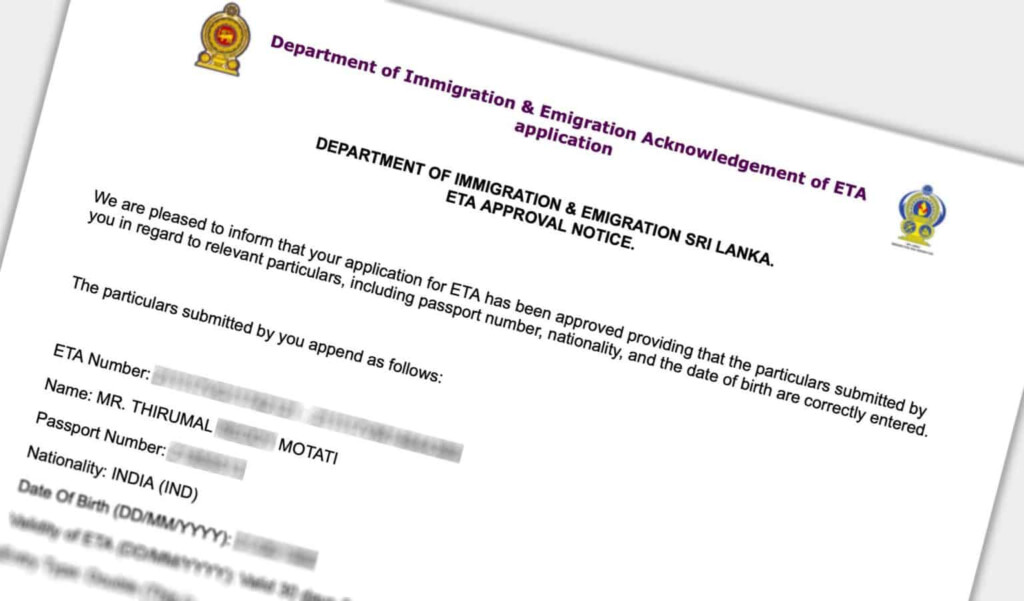 How To Get Sri Lanka ETA An Easy Step by step Guide Visa Traveler