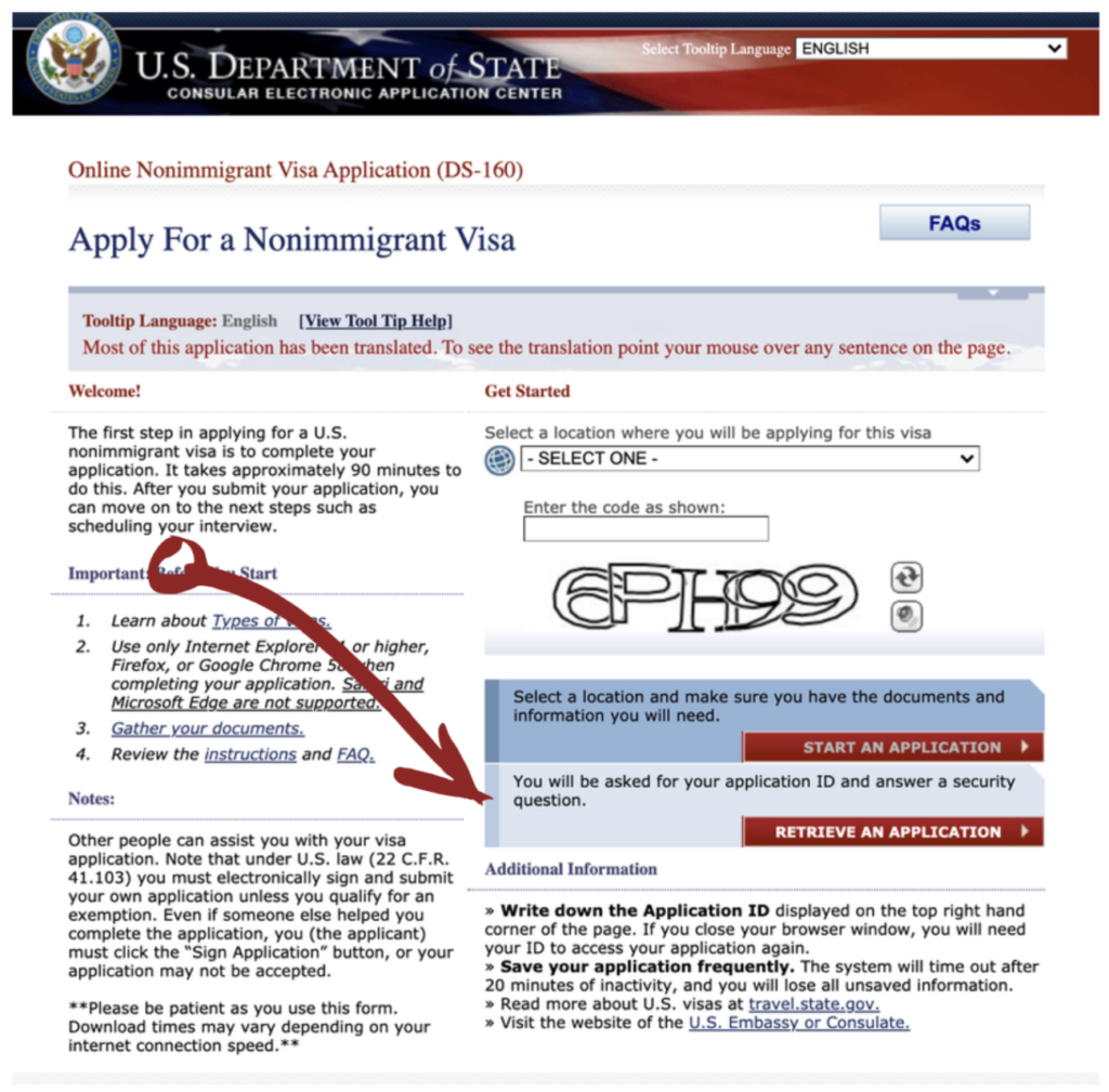 How To Print Ds 160 Full Application After Submission Printable Online