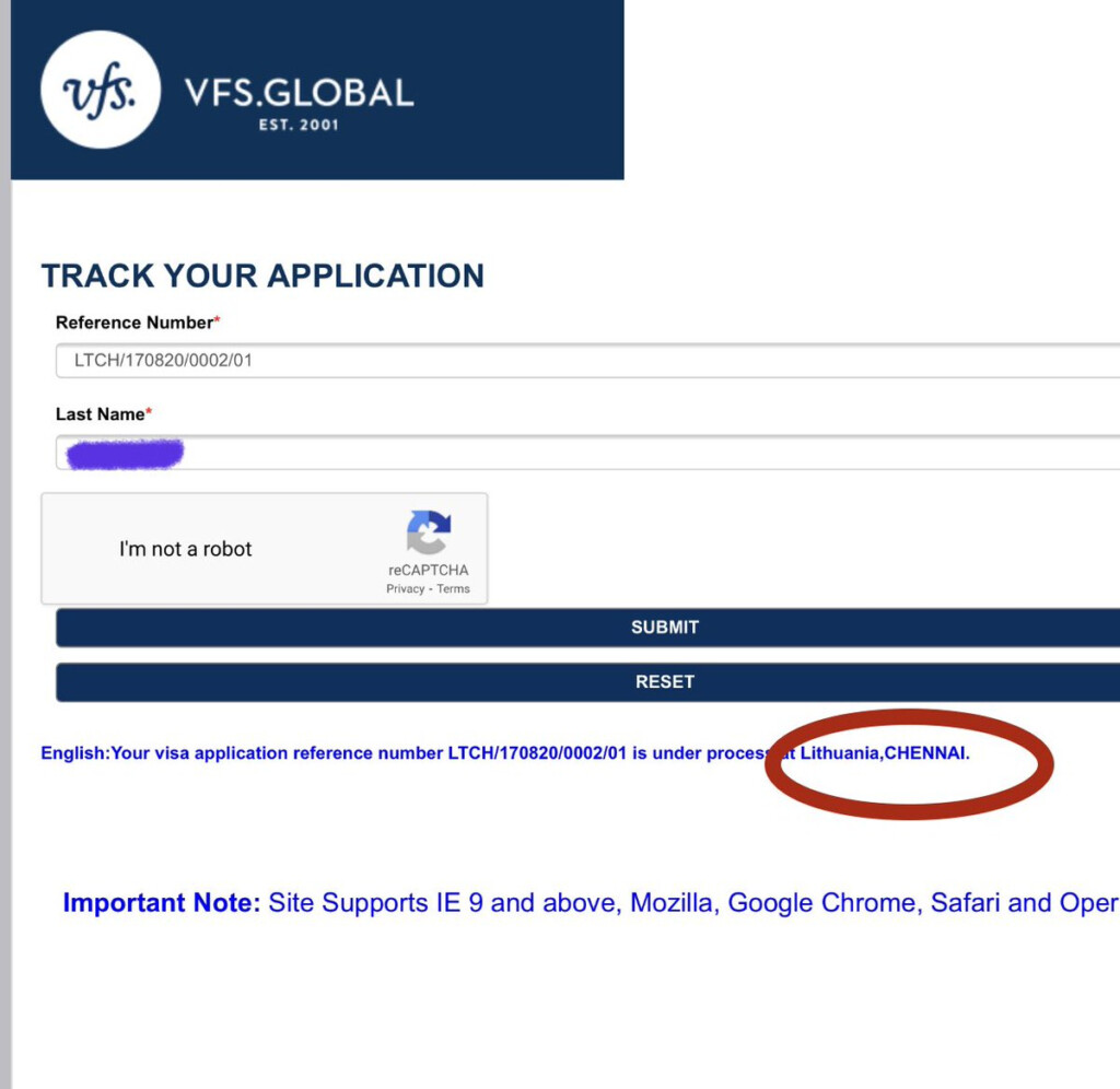 How To Track My Swiss Visa Application Printable Online