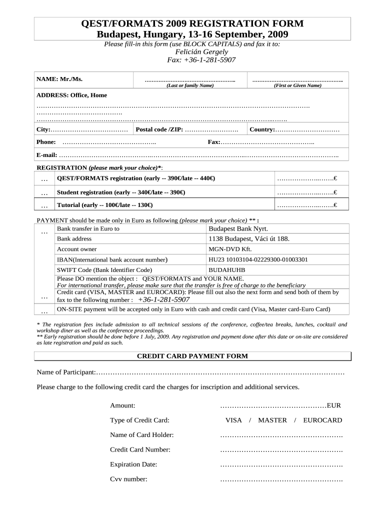 Hungary Visa Application Requirements And Instructions Doc Template 