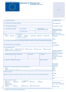 Important Things To Know About Schengen Visa Application Form
