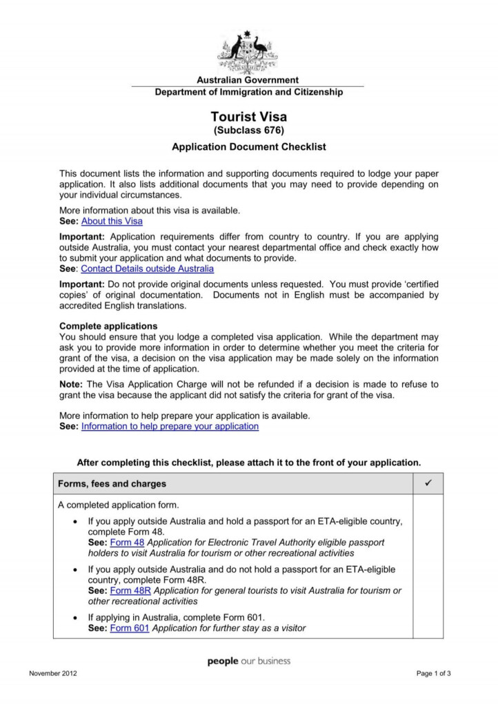 Invitation Letter For Tourist Visa Australia For Pas Infoupdate