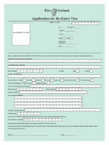 Ireland Visa Application Form Fill Out Sign Online DocHub