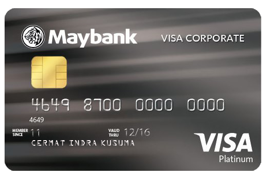 Kartu Kredit Maybank Corporate Platinum Visa Cermati