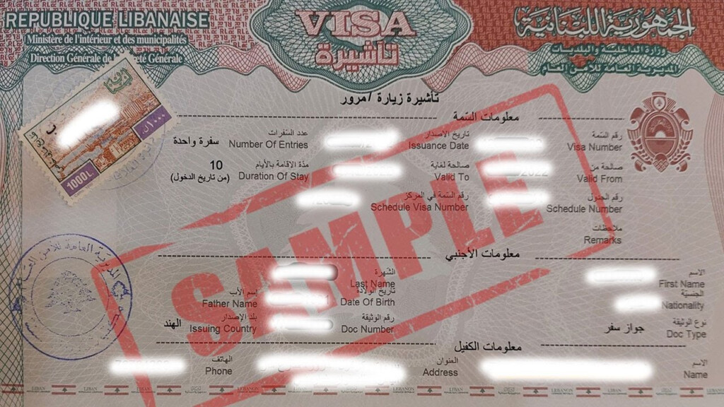 Lebanon Visa 2023 This Is How To Apply YouTube