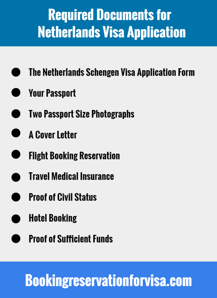 Netherlands Visa Application Requirements Complete Manual