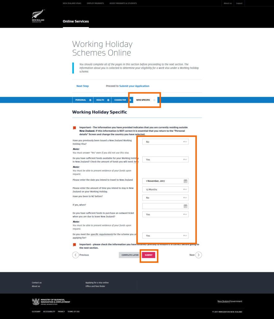 New Zealand Working Holiday Visa Application The Complete Walkthrough 