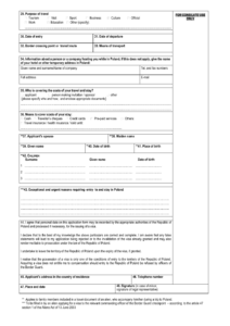 Poland Schengen Visa Application Form Fill Out Sign Online And