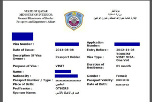 Qatar E Visa Divine E visa Simplified Online Application Process