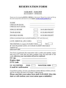 Romania Visa Application Pdf Doc Template PdfFiller