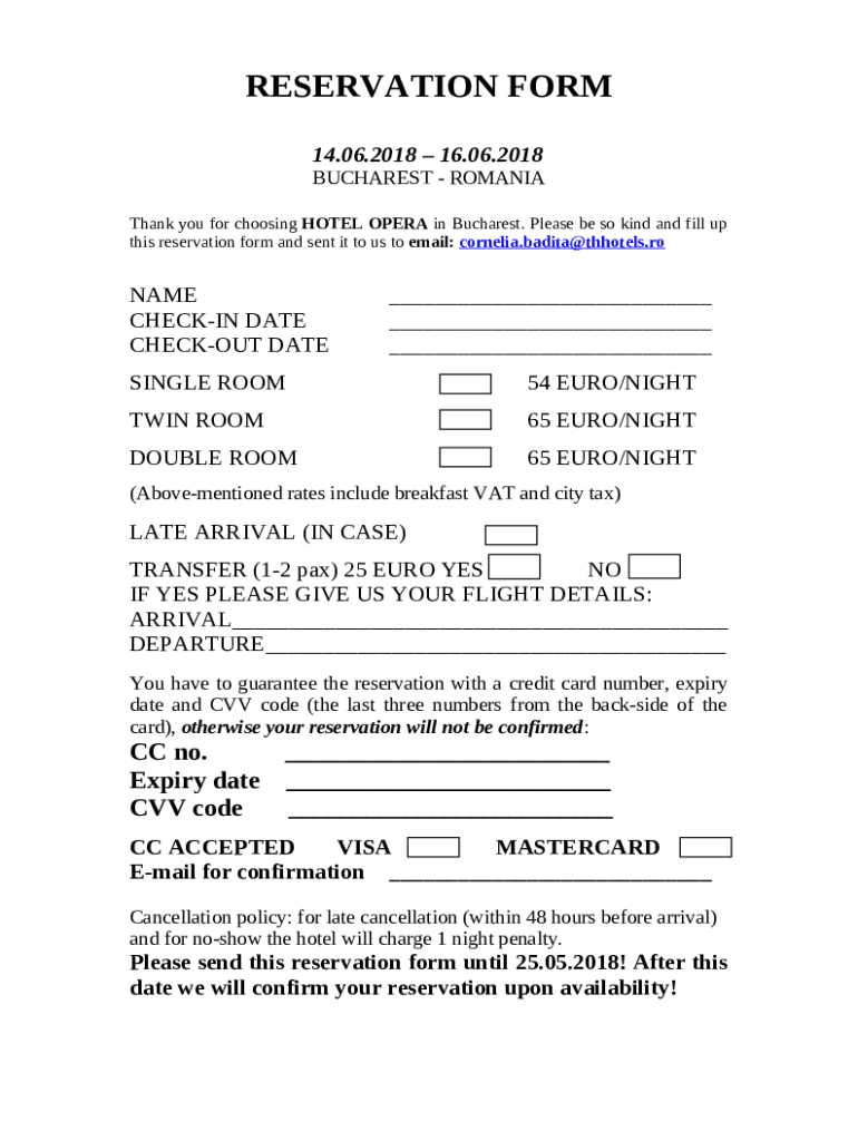 Romania Visa Application Pdf Doc Template PdfFiller