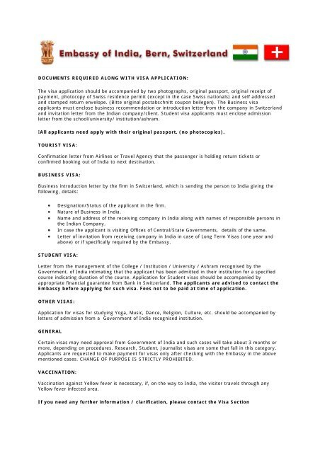 Sample Letter For Visa Application To Embassy For Business Uk