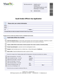 Saudi Visa Application Complete Online AirSlate SignNow