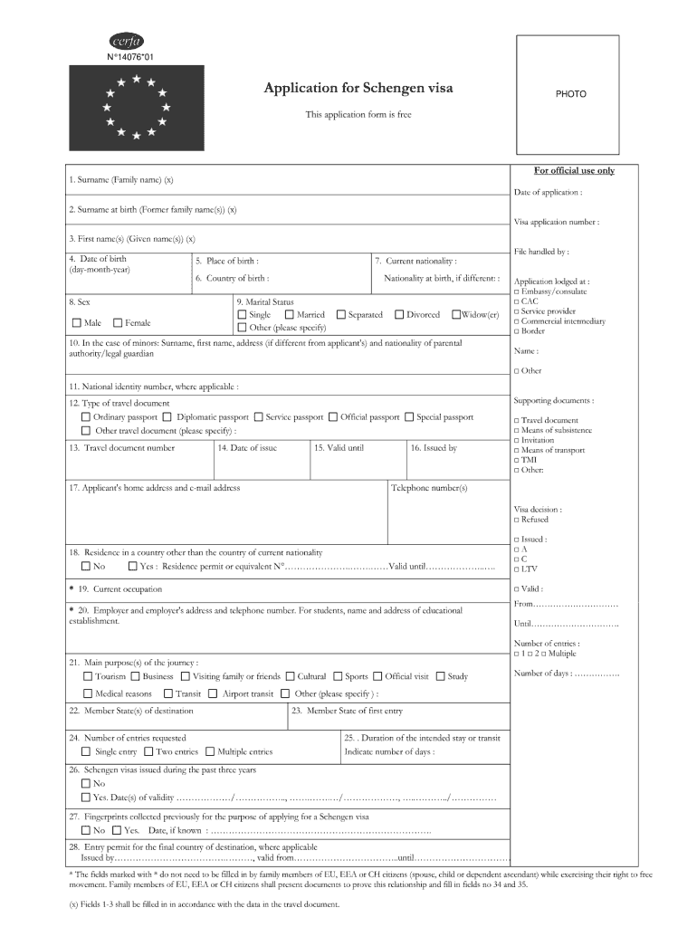Schengen Visa Complete Online AirSlate SignNow