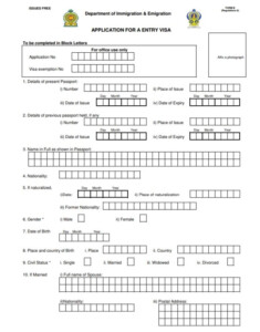Sri Lanka Visa For Indians In Hindi