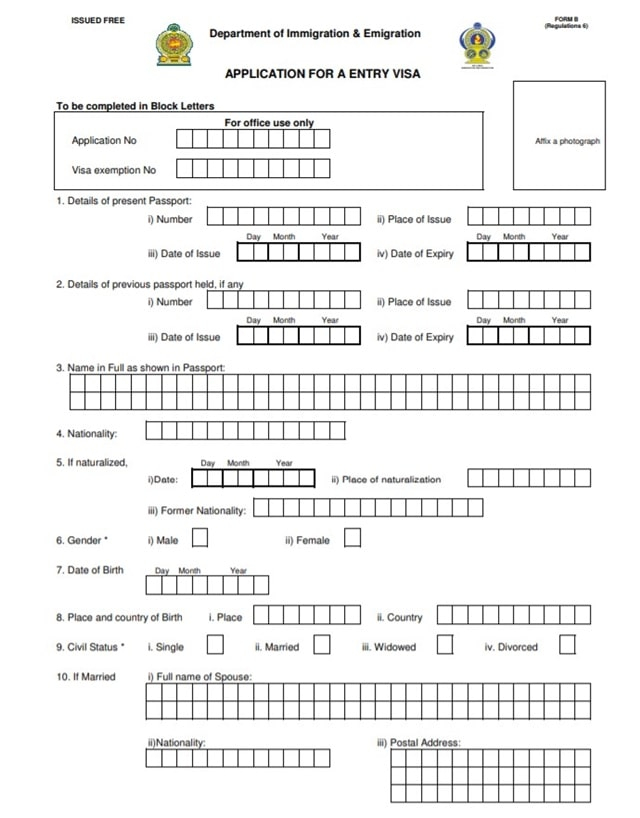  Sri Lanka Visa For Indians In Hindi 