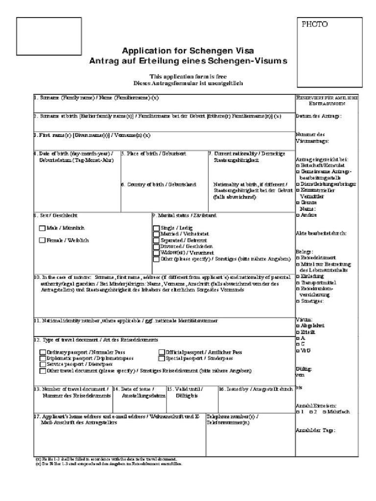 Swiss Visa Application Form 2024 Applicationforms