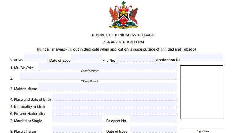 Trinidad And Tobago Visa Guide Everything You Need To Know Before 
