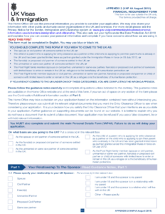 Uk Spouse Visa Application Form PDF Fill Online Printable Fillable