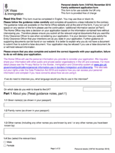 Uk Spouse Visa Application PDF 2018 2025 Form Fill Out And Sign