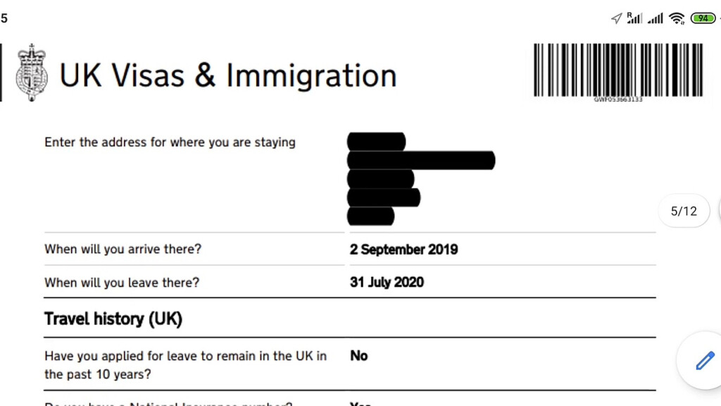 UK STUDENTS VISA Tier 4 Application Form YouTube