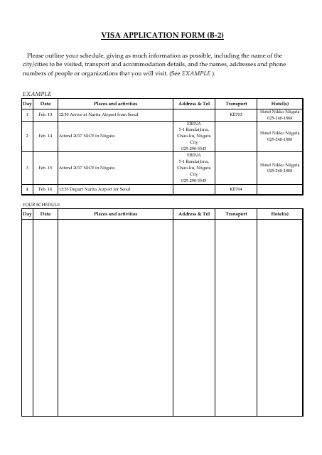 United States B 2 Visa Application Form Fill Out Sign Online And