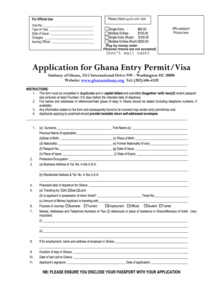 Washington Dc Philippines Immigrant Visa Application Form Embassy