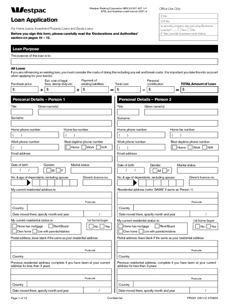 Westpac Business Online Application Form Darrin Kenney s Templates