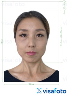 What Is Correct Size For China Visa Photo 33x48 Mm Or 2x2 Inch