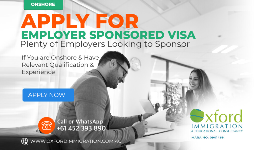 Application For Employer Sponsored Visa Oxford Immigration 