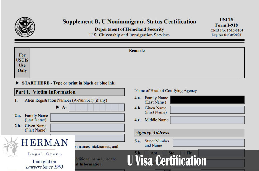  Discover What A U Visa Is And How To Get Certified 