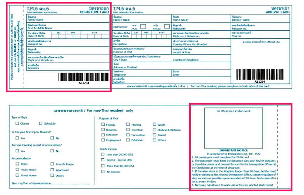 ED Visa student Visa Thailand After Entering Thailand