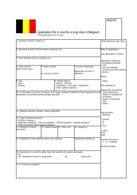 Fog Fogyaszt Teljes Long Stay Visa Application Form Tervezett