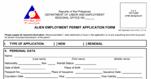 How Foreigners Can Work In The Philippines Alien Employment Permit