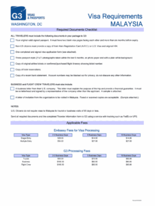 Malaysia Visa Application Word At 2009 2025 Form Fill Out And Sign