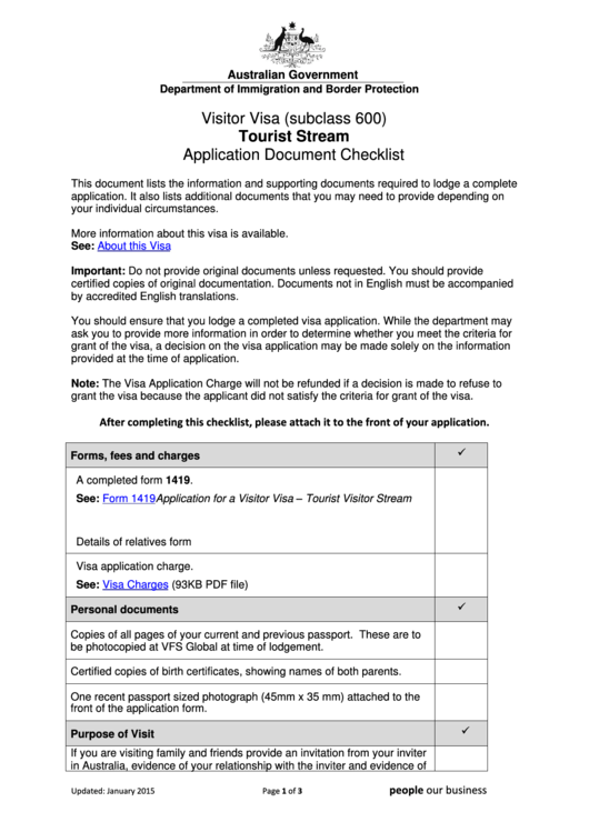 Top Australian Visa Application Form Templates Free To Download In PDF 